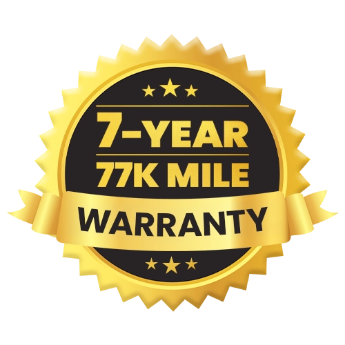 7y warranty badge
