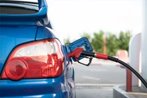 car filling up