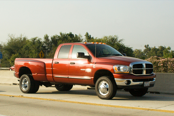 diesel parked